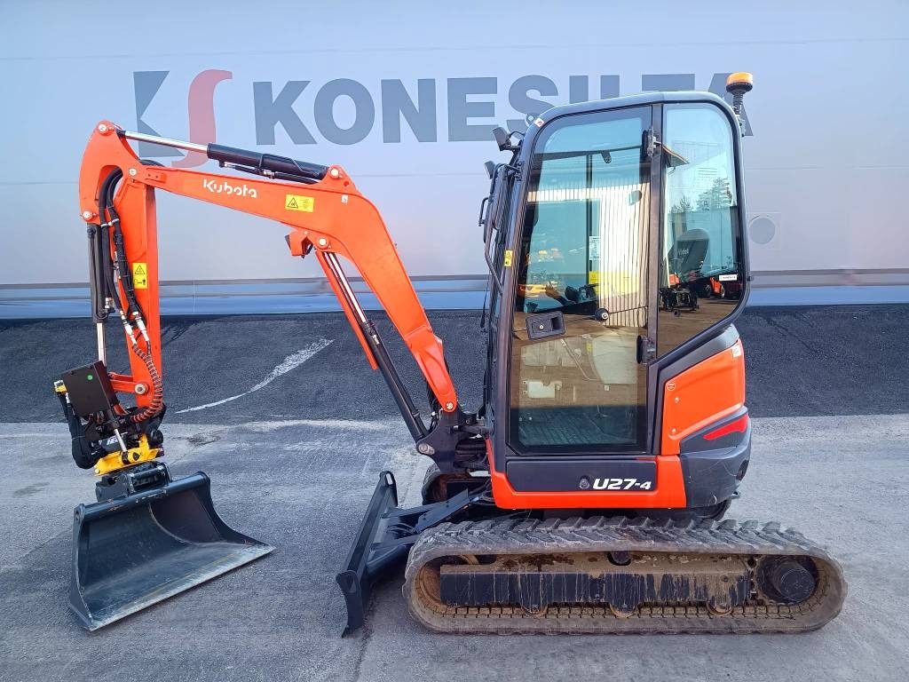 Kubota U27-4 UUDELLA PYÖRITTÄJÄLLÄ  - Mini excavator: picture 1 Kubota U27-4 UUDELLA PYÖRITTÄJÄLLÄ  - Mini excavator: picture 1