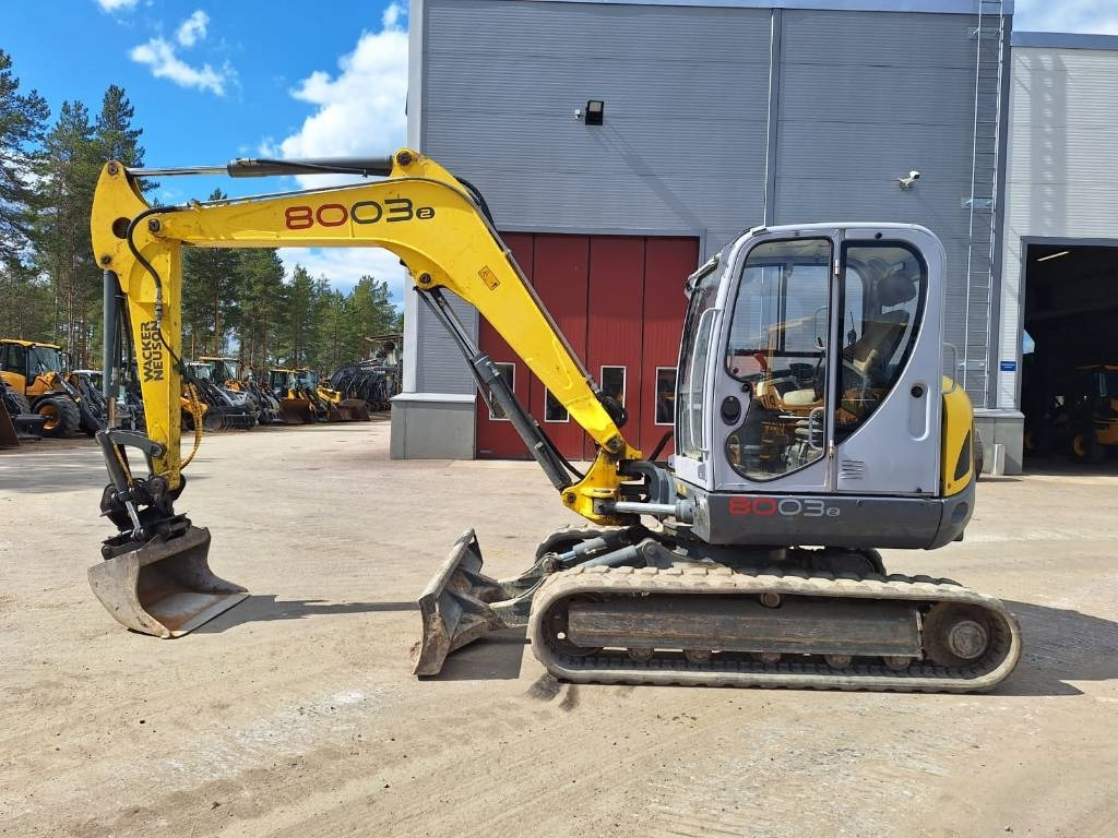 Wacker Neuson 8003RD KALLISTAJALLA - Mini excavator: picture 1 Wacker Neuson 8003RD KALLISTAJALLA - Mini excavator: picture 1