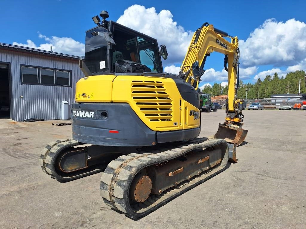 Yanmar SV100-2A PYÖRITTÄJÄLLÄ - Mini excavator: picture 4 Yanmar SV100-2A PYÖRITTÄJÄLLÄ - Mini excavator: picture 4