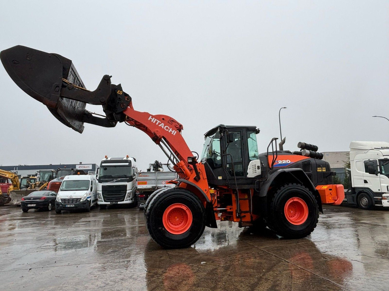 Hitachi ZW220-6. Hochkippschaufel. Wage. - Wheel loader: picture 3 Hitachi ZW220-6. Hochkippschaufel. Wage. - Wheel loader: picture 3