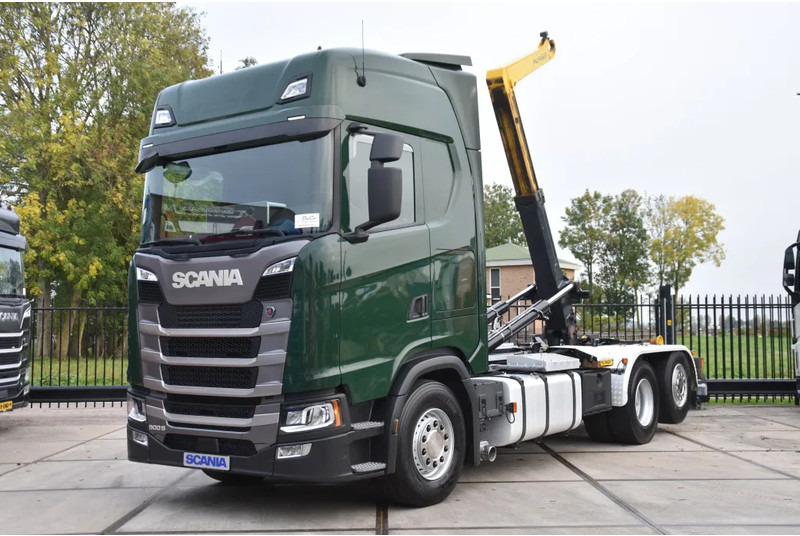 Scania S500 NGS 6x2*4 - HOOKLIFT - RETARDER - 375 TKM - PARK. AIRCO - WHEELBASE: 475 CM - PTO - EXCELLENT CONDITION - - Hook lift truck: picture 1 Scania S500 NGS 6x2*4 - HOOKLIFT - RETARDER - 375 TKM - PARK. AIRCO - WHEELBASE: 475 CM - PTO - EXCELLENT CONDITION - - Hook lift truck: picture 1