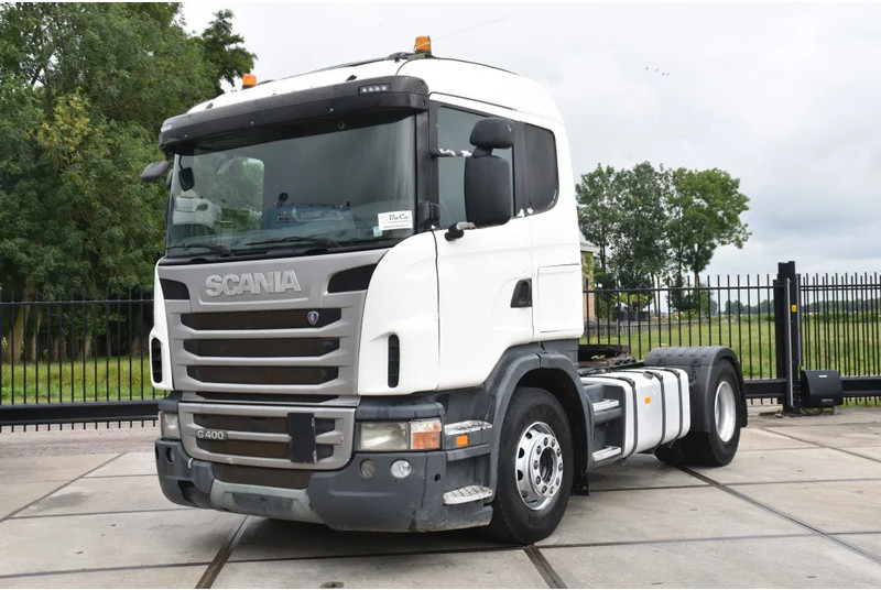 Scania G400 HL 4x2 - RETARDER - 952 TKM - AIRCO - HYDRAULIC SYSTEM - PTO - - Tractor unit: picture 1 Scania G400 HL 4x2 - RETARDER - 952 TKM - AIRCO - HYDRAULIC SYSTEM - PTO - - Tractor unit: picture 1