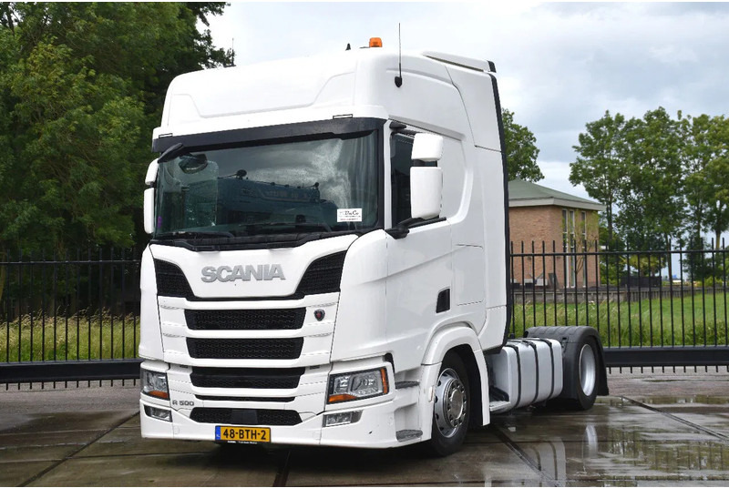 Scania R500 NGS 4x2EB - MEGA - RETARDER - FULL AIR - PARK. AIRCO - 2 x FUEL TANKS - GOOD CONDITION - - Tractor unit: picture 1 Scania R500 NGS 4x2EB - MEGA - RETARDER - FULL AIR - PARK. AIRCO - 2 x FUEL TANKS - GOOD CONDITION - - Tractor unit: picture 1