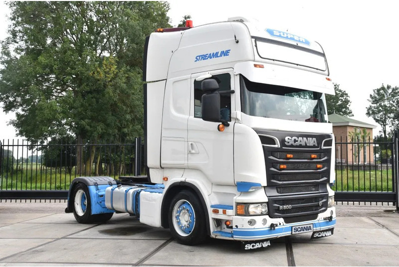 Scania R500 V8 TL 4x2MEB - RETARDER - FULL AIR - PARK. AIRCO - 2 x FUEL TANKS - - Tractor unit: picture 1 Scania R500 V8 TL 4x2MEB - RETARDER - FULL AIR - PARK. AIRCO - 2 x FUEL TANKS - - Tractor unit: picture 1