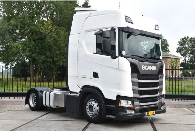 Scania S410 4x2EB MEGA 95 cm or 103 cm driving height - RETARDER - 822 TKM - FULL AIR - PARK. AIRCO - 2 x FUEL TANKS - TOP CONDITION - - Tractor unit: picture 2 Scania S410 4x2EB MEGA 95 cm or 103 cm driving height - RETARDER - 822 TKM - FULL AIR - PARK. AIRCO - 2 x FUEL TANKS - TOP CONDITION - - Tractor unit: picture 2