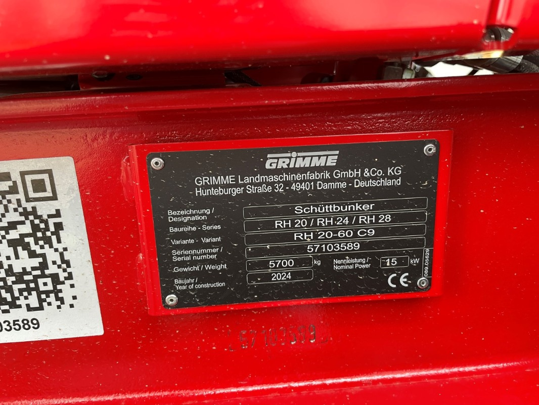 Grimme RH 20-60 C9 - Rental - Storage equipment: picture 2 Grimme RH 20-60 C9 - Rental - Storage equipment: picture 2
