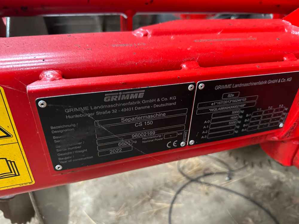 Grimme CS-150 CombiStar XL - Potato harvester: picture 2 Grimme CS-150 CombiStar XL - Potato harvester: picture 2
