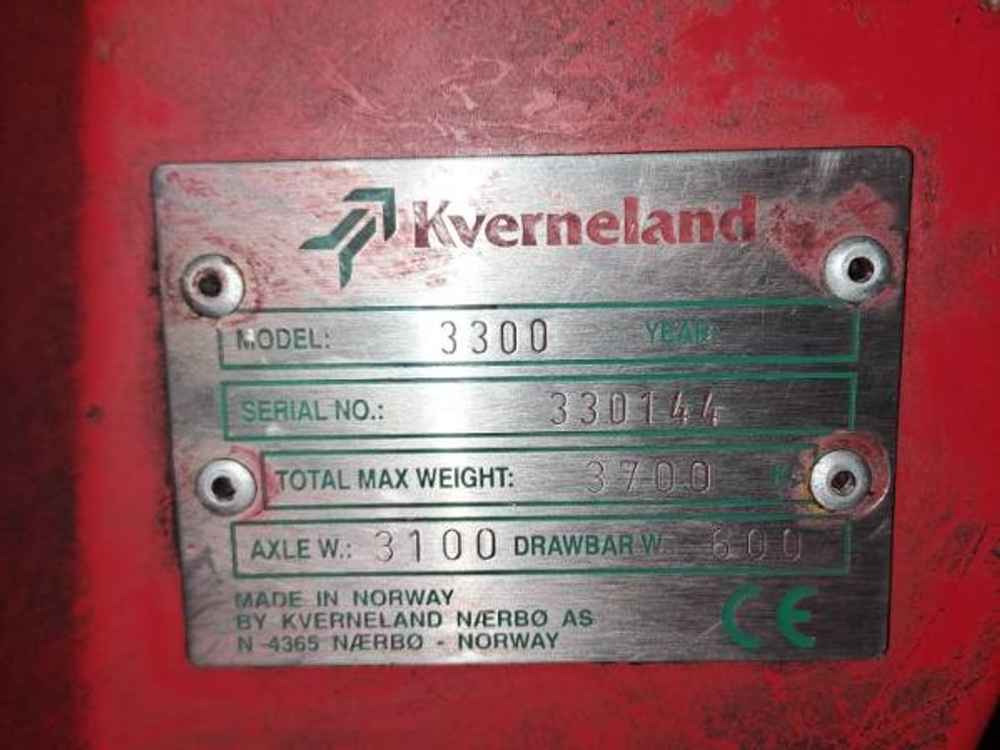 Kverneland UN-3300 - Harvester: picture 2 Kverneland UN-3300 - Harvester: picture 2