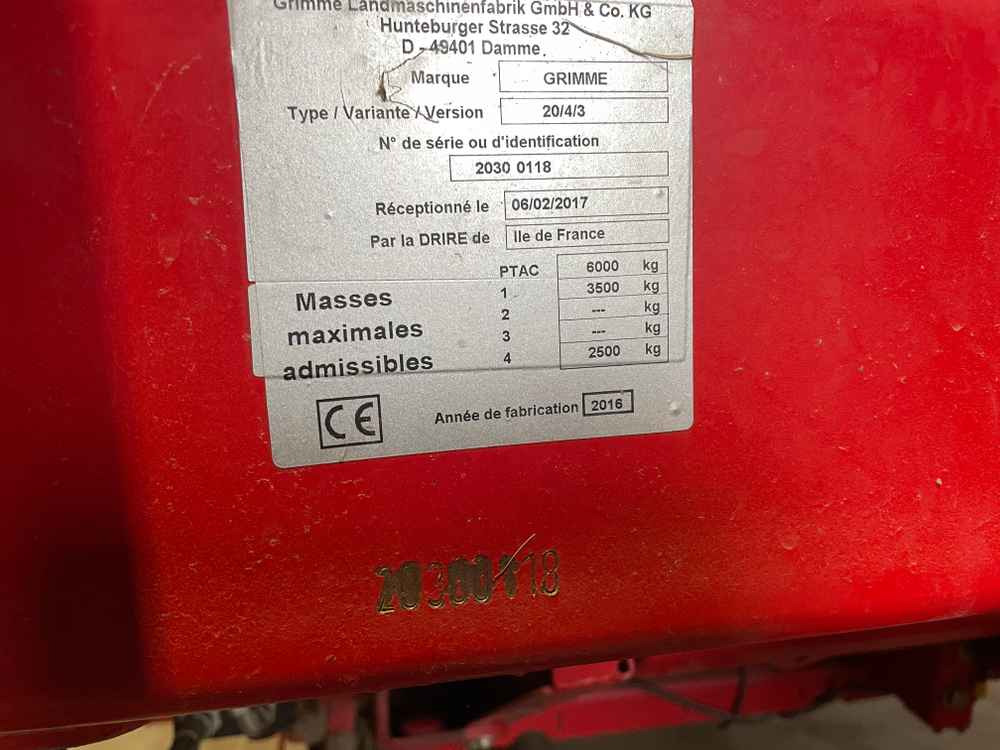 Grimme GB 330 - Harvester: picture 5 Grimme GB 330 - Harvester: picture 5