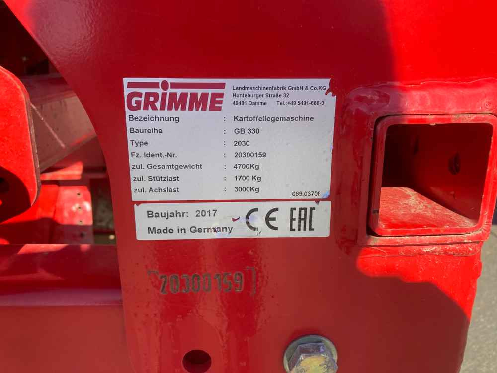 Grimme GB 330 - Harvester: picture 2 Grimme GB 330 - Harvester: picture 2