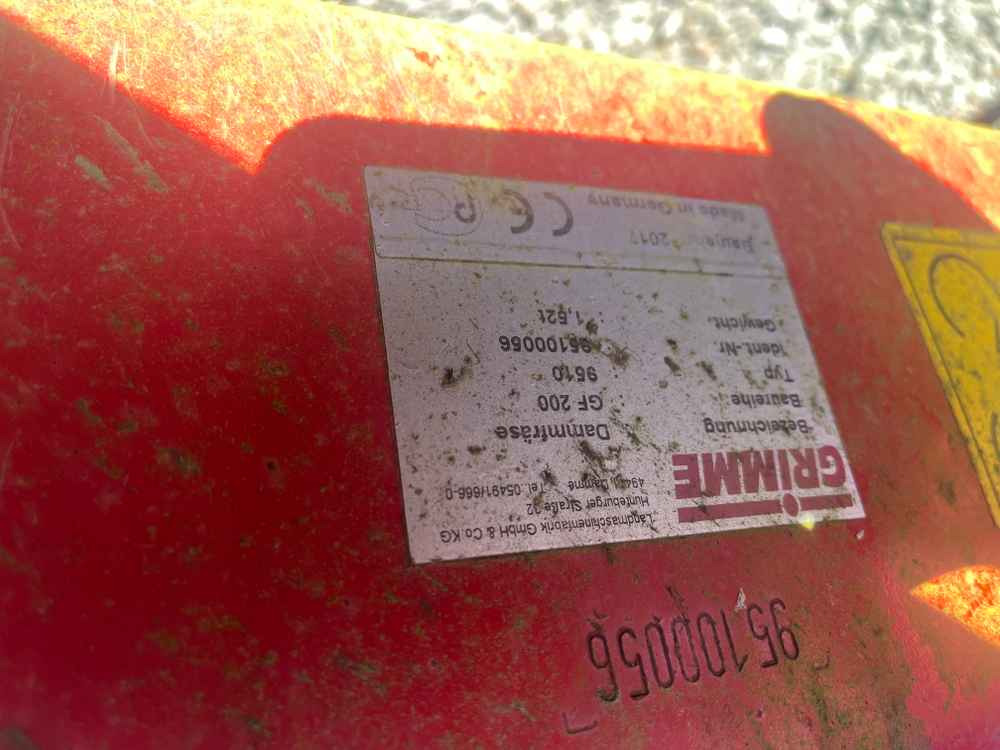 Grimme GF 200 - Harvester: picture 2 Grimme GF 200 - Harvester: picture 2