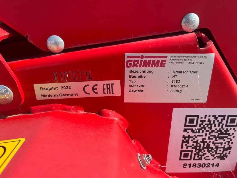 Grimme HT 200 - Harvester: picture 2 Grimme HT 200 - Harvester: picture 2