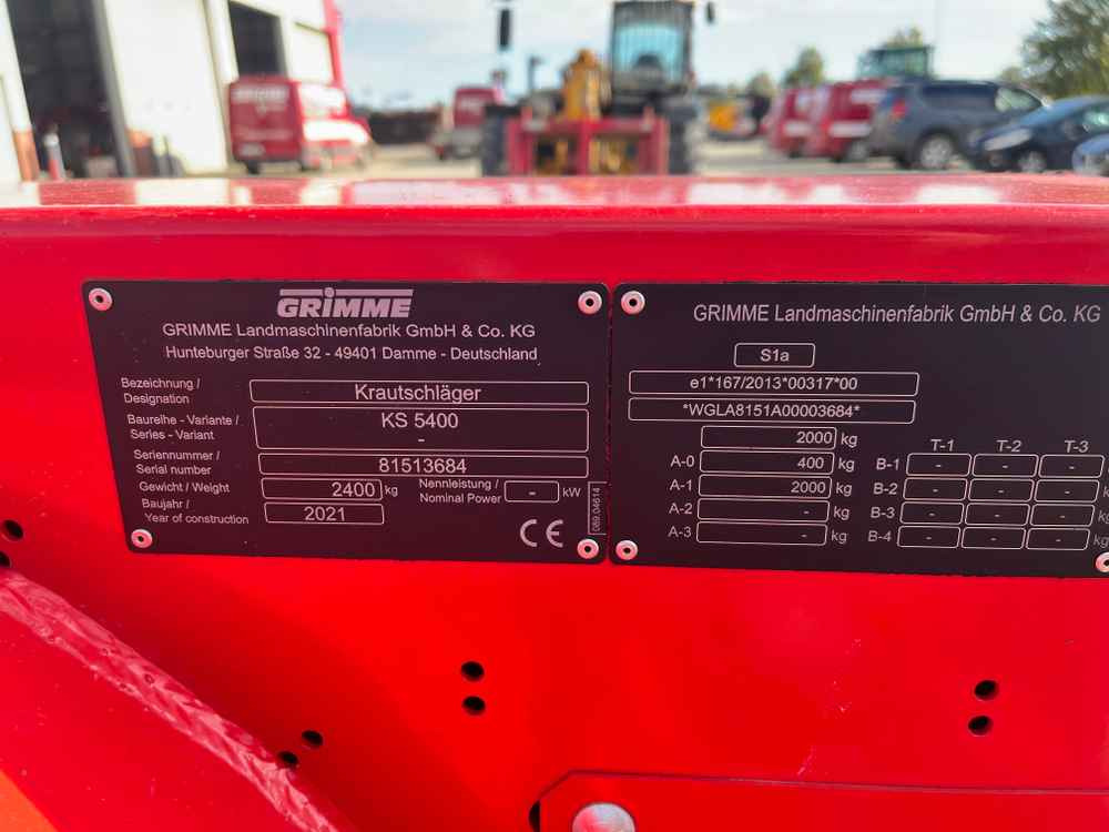 Grimme KS 5400 - Harvester: picture 2 Grimme KS 5400 - Harvester: picture 2
