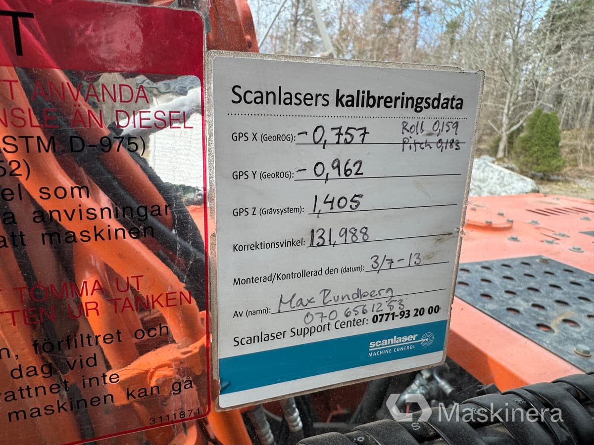 Crawler excavator Grävmaskin Hitachi ZX130-3: picture 27