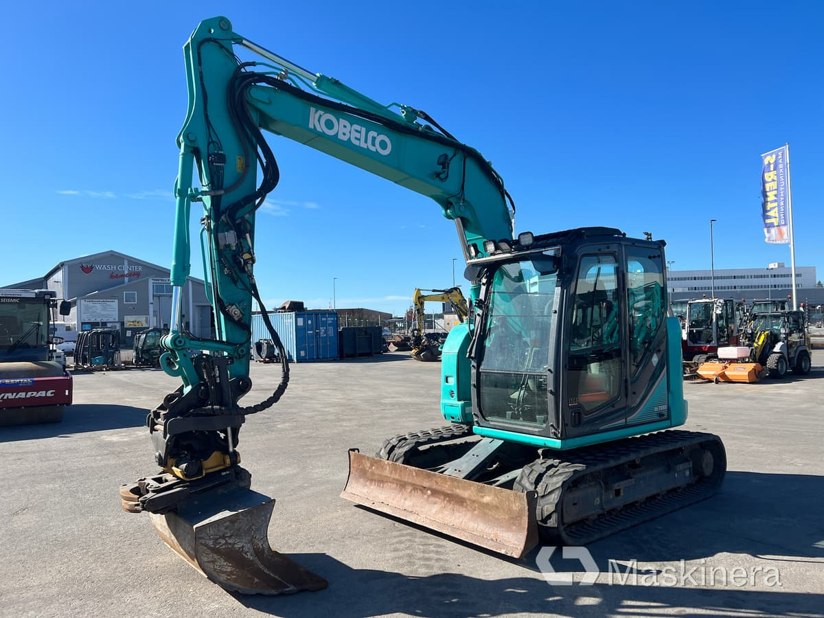 Grävmaskin Kobelco SK75SR-3E - Crawler excavator: picture 1 Grävmaskin Kobelco SK75SR-3E - Crawler excavator: picture 1