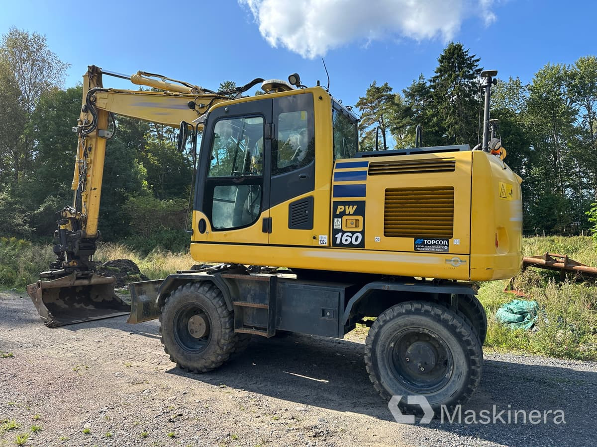 Hjulgrävare Komatsu PW160-10 med 3D maskinstyrning - Crawler excavator: picture 3 Hjulgrävare Komatsu PW160-10 med 3D maskinstyrning - Crawler excavator: picture 3
