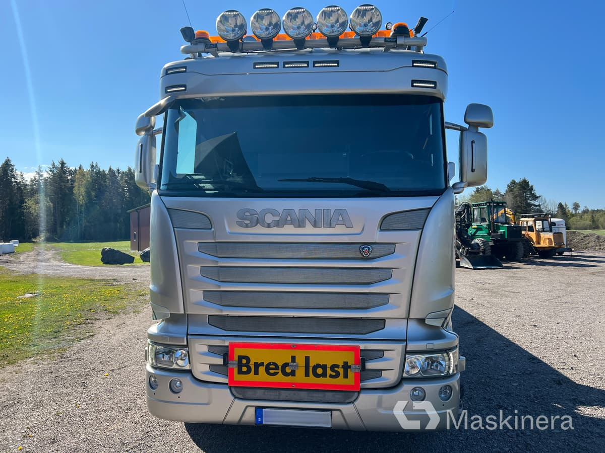 Kranväxlare Scania R450 Fassi F660RA.2.26 med jibb - Hook lift truck, Crane truck: picture 2 Kranväxlare Scania R450 Fassi F660RA.2.26 med jibb - Hook lift truck, Crane truck: picture 2