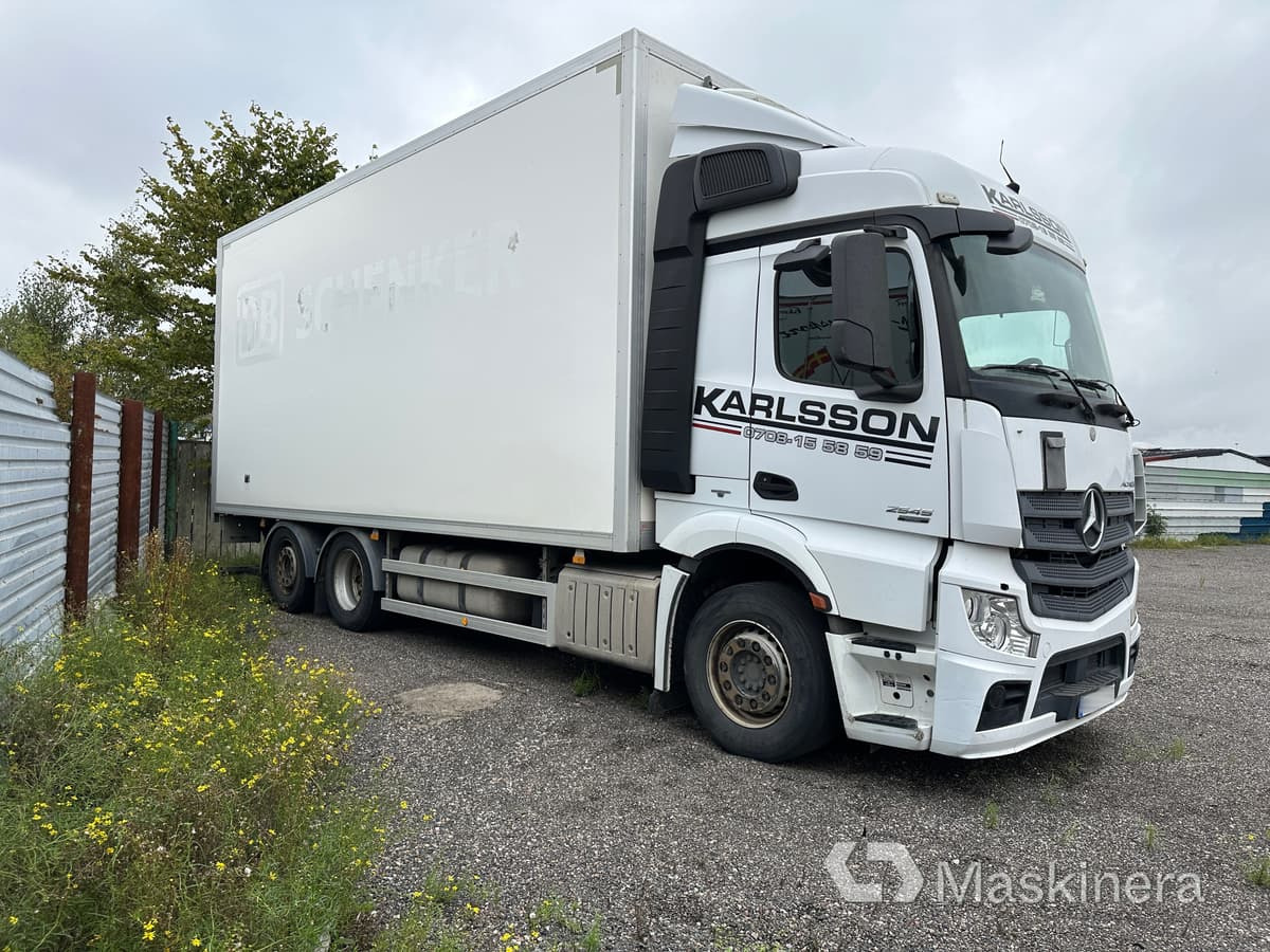 Lastbil Mercedes-Benz Actros - Box truck: picture 3 Lastbil Mercedes-Benz Actros - Box truck: picture 3