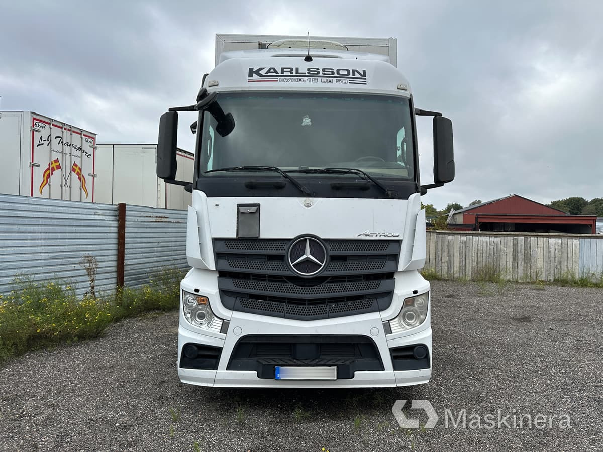 Lastbil Mercedes-Benz Actros - Box truck: picture 2 Lastbil Mercedes-Benz Actros - Box truck: picture 2