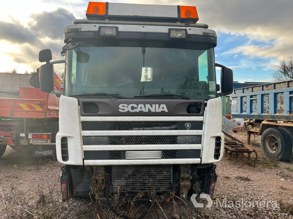 Lastväxlare Scania R124 GB 6X2 (Rep objekt) - Hook lift truck: picture 2 Lastväxlare Scania R124 GB 6X2 (Rep objekt) - Hook lift truck: picture 2