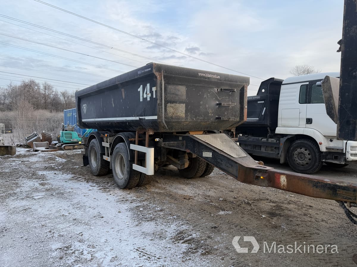 Släp B.K:S 12-20 med tipp - Tipper trailer: picture 3 Släp B.K:S 12-20 med tipp - Tipper trailer: picture 3