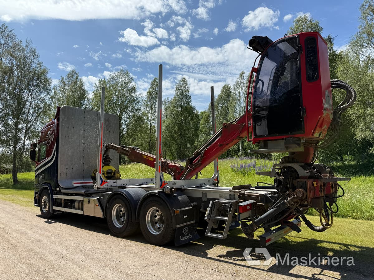 Timmerbil Scania R650B 6x4 NB med kran - Timber truck, Crane truck: picture 4 Timmerbil Scania R650B 6x4 NB med kran - Timber truck, Crane truck: picture 4