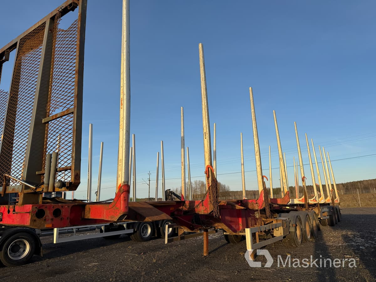 Timmerlink Parator CV 17-24 (Rep.objekt) - Timber semi-trailer: picture 2 Timmerlink Parator CV 17-24 (Rep.objekt) - Timber semi-trailer: picture 2