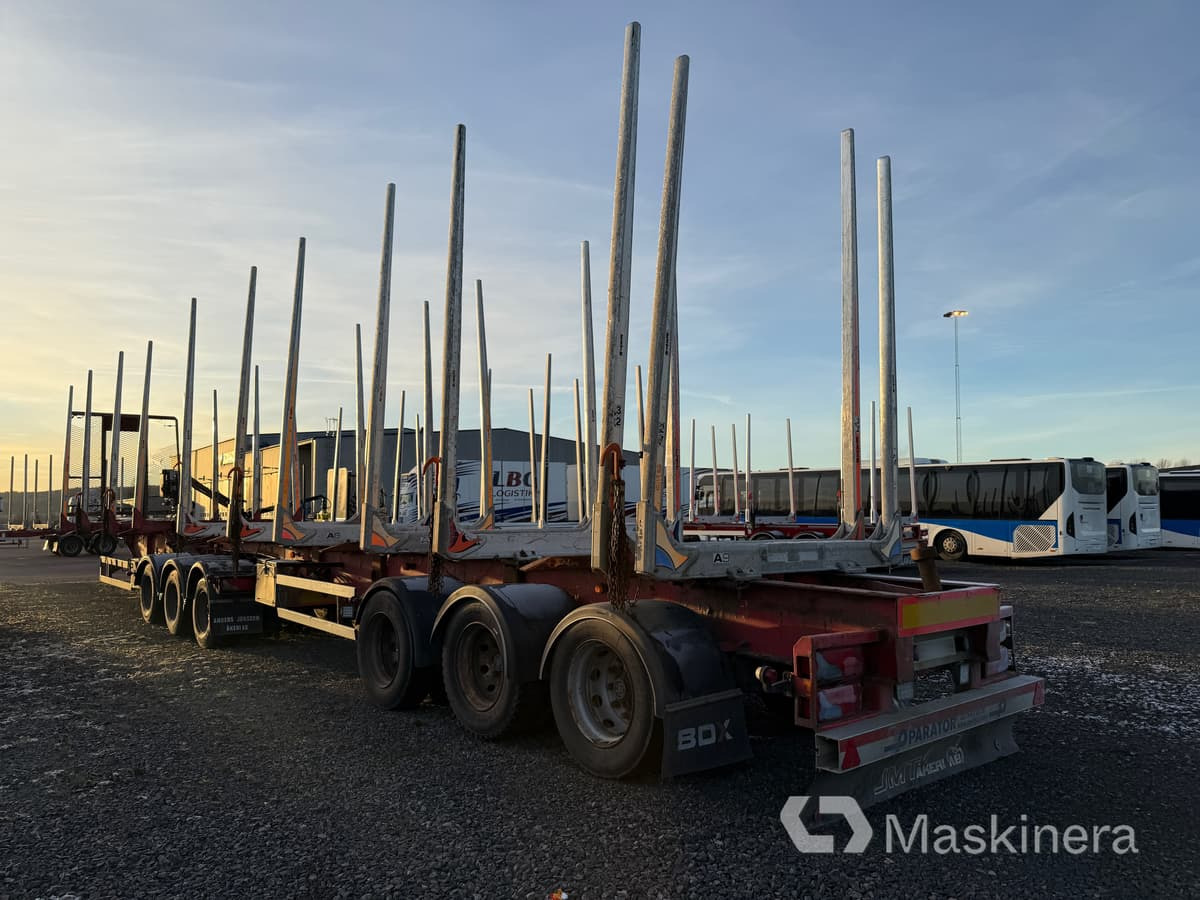 Timmerlink Parator CV 17-24 (Rep.objekt) - Timber semi-trailer: picture 3 Timmerlink Parator CV 17-24 (Rep.objekt) - Timber semi-trailer: picture 3