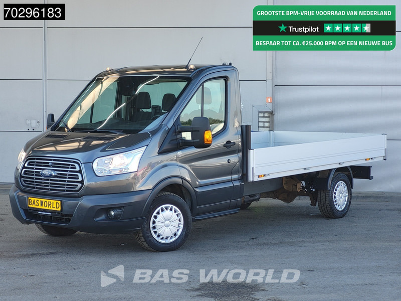 Ford Transit 125pk Open Laadbak Trekhaak Airco Standkachel Pritsche Pickup Open Box Airco Trekhaak Cruise control - Flatbed van: picture 1 Ford Transit 125pk Open Laadbak Trekhaak Airco Standkachel Pritsche Pickup Open Box Airco Trekhaak Cruise control - Flatbed van: picture 1