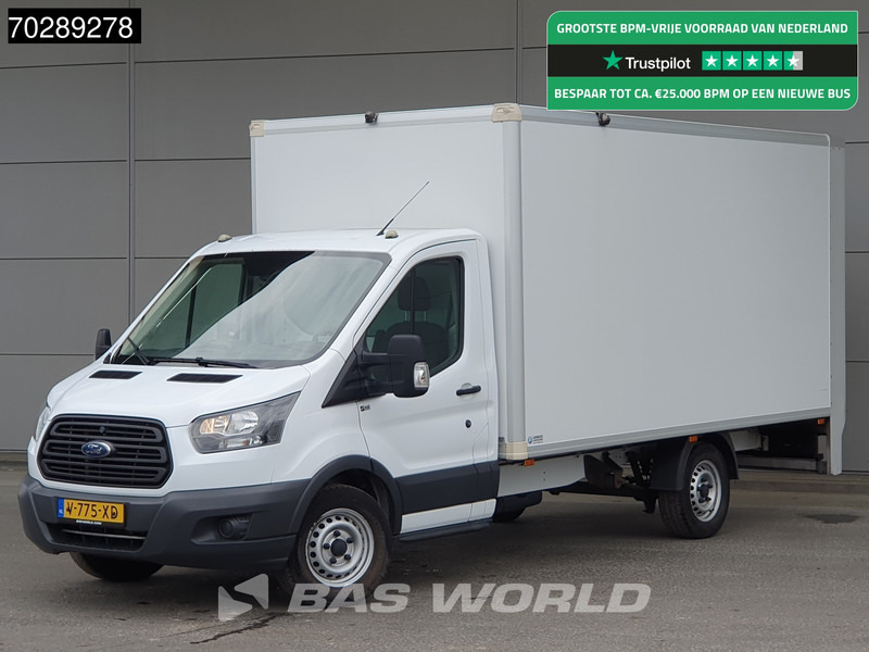 Ford Transit 130pk Laadklep Zijdeur Bakwagen 360camera Airco Euro6 Meubelbak Koffer 19m3 Airco - Box van: picture 1 Ford Transit 130pk Laadklep Zijdeur Bakwagen 360camera Airco Euro6 Meubelbak Koffer 19m3 Airco - Box van: picture 1