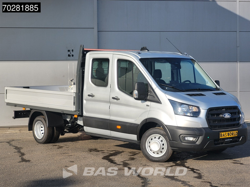 Ford Transit 170pk Automaat Dubbel Cabine 3500kg Trekhaak Open Laadbak Pritsche SYNC4 scherm CarPlay Camera Pickup Airco Trekhaak Cruise cont - Flatbed van: picture 3 Ford Transit 170pk Automaat Dubbel Cabine 3500kg Trekhaak Open Laadbak Pritsche SYNC4 scherm CarPlay Camera Pickup Airco Trekhaak Cruise cont - Flatbed van: picture 3