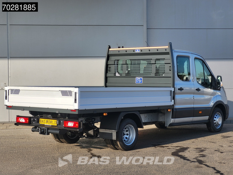Ford Transit 170pk Automaat Dubbel Cabine 3500kg Trekhaak Open Laadbak Pritsche SYNC4 scherm CarPlay Camera Pickup Airco Trekhaak Cruise cont - Flatbed van: picture 5 Ford Transit 170pk Automaat Dubbel Cabine 3500kg Trekhaak Open Laadbak Pritsche SYNC4 scherm CarPlay Camera Pickup Airco Trekhaak Cruise cont - Flatbed van: picture 5