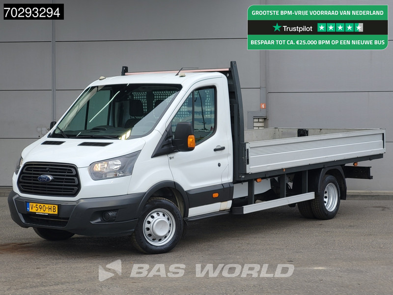 Ford Transit 170pk Open Laadbak Dubbellucht 3,5t Trekhaak Airco APK 02-2026 Euro6 Pritsche Open Box Airco Trekhaak - Flatbed van: picture 1 Ford Transit 170pk Open Laadbak Dubbellucht 3,5t Trekhaak Airco APK 02-2026 Euro6 Pritsche Open Box Airco Trekhaak - Flatbed van: picture 1