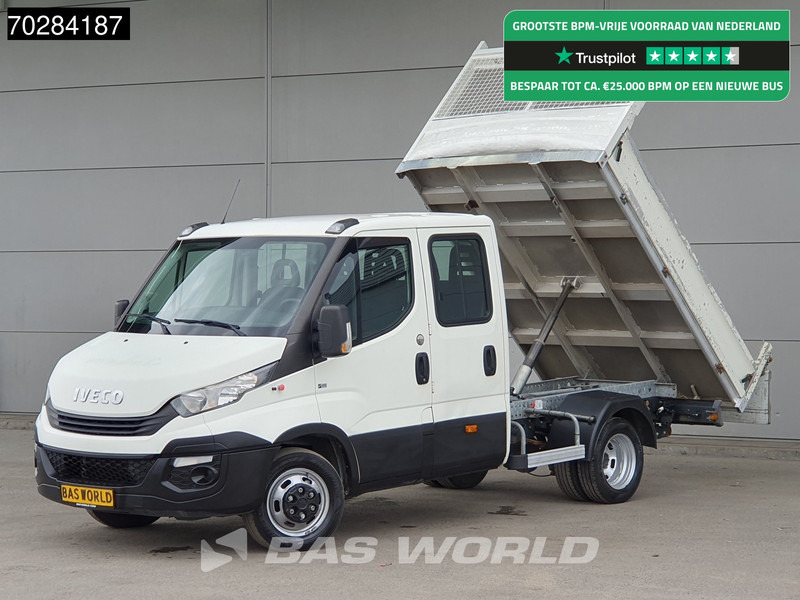 Iveco Daily 35C12 Kipper Dubbel Cabine Dubbellucht 3,5t Trekhaak Airco Cruise Euro6 Tipper Benne Kieper 2m3 Airco Trekhaak Cruise control - Tipper van: picture 1 Iveco Daily 35C12 Kipper Dubbel Cabine Dubbellucht 3,5t Trekhaak Airco Cruise Euro6 Tipper Benne Kieper 2m3 Airco Trekhaak Cruise control - Tipper van: picture 1