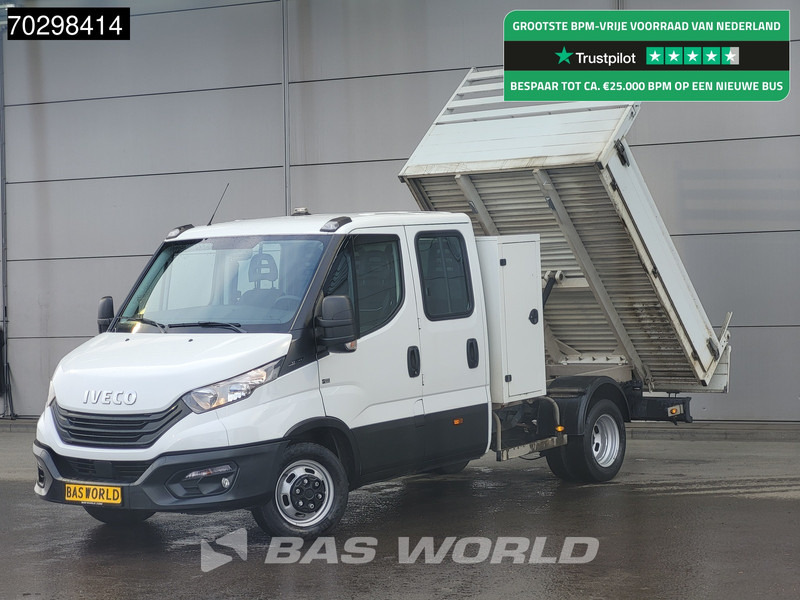 Iveco Daily 35C14 Kipper met Kist Dubbel Cabine 3,5t Trekhaak Dubbellucht Airco Cruise Euro6 Tipper Benne Kieper Airco Trekhaak Cruise contr - Tipper van: picture 1 Iveco Daily 35C14 Kipper met Kist Dubbel Cabine 3,5t Trekhaak Dubbellucht Airco Cruise Euro6 Tipper Benne Kieper Airco Trekhaak Cruise contr - Tipper van: picture 1