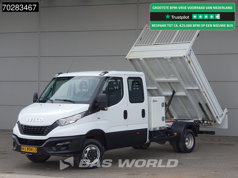 Iveco Daily 35C16 3.0L Kipper met Kist Dubbel Cabine Dubbellucht Navi Airco Cruise Camera Euro6 Tipper Benne Kieper 2m3 Airco Trekhaak Cruis - Tipper van: picture 1 Iveco Daily 35C16 3.0L Kipper met Kist Dubbel Cabine Dubbellucht Navi Airco Cruise Camera Euro6 Tipper Benne Kieper 2m3 Airco Trekhaak Cruis - Tipper van: picture 1