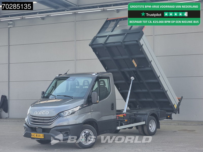 Iveco Daily 35C21 3.0L 210PK Automaat Open Laadbak 2025 ACC Airco CarPlay Pritsche Pickup Open Box 3m3 Airco - Flatbed van: picture 1 Iveco Daily 35C21 3.0L 210PK Automaat Open Laadbak 2025 ACC Airco CarPlay Pritsche Pickup Open Box 3m3 Airco - Flatbed van: picture 1