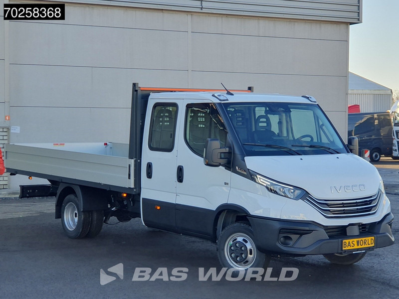 Iveco Daily 35C21 3.0L Automaat 210PK 2025-Model Open laadbak Dubbel Cabine Dubbellucht CarPlay ACC LED 3,5T Trekvermogen Euro6 Pritsche Pic - Flatbed van: picture 3 Iveco Daily 35C21 3.0L Automaat 210PK 2025-Model Open laadbak Dubbel Cabine Dubbellucht CarPlay ACC LED 3,5T Trekvermogen Euro6 Pritsche Pic - Flatbed van: picture 3