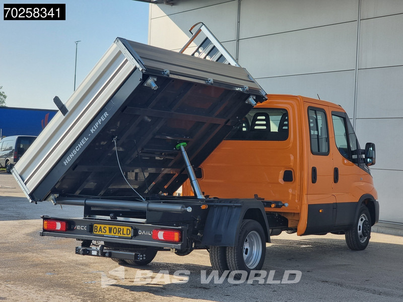 New Tipper van Iveco Daily 35C21 3 zijdige Kipper Dubbel Cabine 210PK 3.0L Dubbellucht Airco Cruise LED Camera Tipper Benne Kieper 2m3 Airco Trekhaak: picture 8