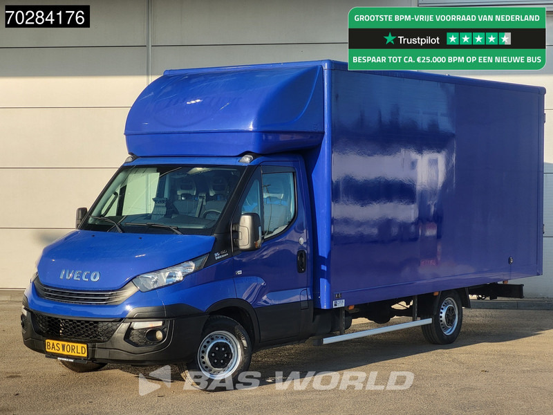 Iveco Daily 35S14 Automaat Bakwagen Achterdeuren Airco Cruise Euro6 Meubelbak Koffer 24m3 Airco Cruise control - Box van: picture 1 Iveco Daily 35S14 Automaat Bakwagen Achterdeuren Airco Cruise Euro6 Meubelbak Koffer 24m3 Airco Cruise control - Box van: picture 1