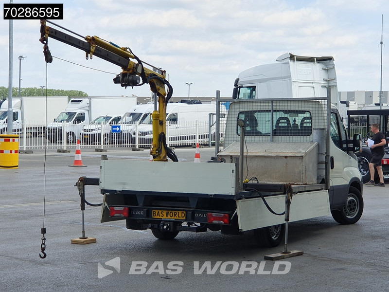 Iveco Daily 35S14 Open Laadbak Kraanwagen Hyva HA15 Euro6 3,5t Trekhaak Crane Kranwagen Pritsche Pickup Open Box Trekhaak - Flatbed van: picture 3 Iveco Daily 35S14 Open Laadbak Kraanwagen Hyva HA15 Euro6 3,5t Trekhaak Crane Kranwagen Pritsche Pickup Open Box Trekhaak - Flatbed van: picture 3