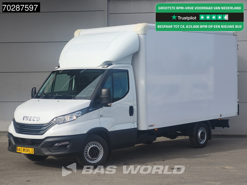 Iveco Daily 35S16 Automaat Bakwagen Achterdeuren Airco Camera Euro6 Meubelbak Koffer 21m3 Airco - Box van: picture 1 Iveco Daily 35S16 Automaat Bakwagen Achterdeuren Airco Camera Euro6 Meubelbak Koffer 21m3 Airco - Box van: picture 1