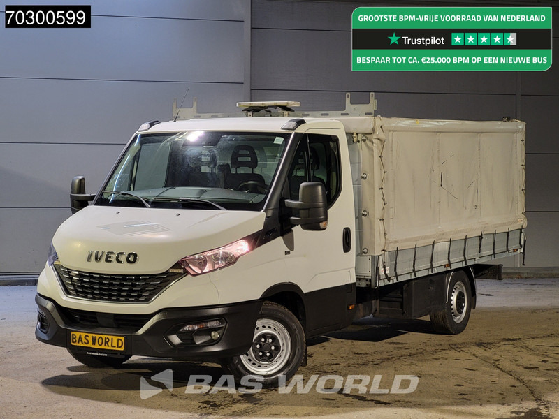 Iveco Daily 35S16 Automaat Open Laadbaak 3,5t Trekhaak ACC Airco Camera Euro6 Pritsche Pickup Open Box Airco Trekhaak - Flatbed van: picture 1 Iveco Daily 35S16 Automaat Open Laadbaak 3,5t Trekhaak ACC Airco Camera Euro6 Pritsche Pickup Open Box Airco Trekhaak - Flatbed van: picture 1