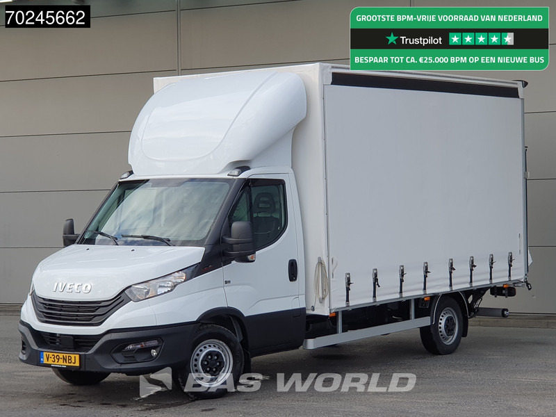 Iveco Daily 35S18 3.0L Laadklep 180PK Schuifzeilen Airco Cruise Bakwagen Euro6 Meubelbak Zeilenwagen Schuifzeil Plane 22m3 Airco Cruise cont - Curtain side van: picture 1 Iveco Daily 35S18 3.0L Laadklep 180PK Schuifzeilen Airco Cruise Bakwagen Euro6 Meubelbak Zeilenwagen Schuifzeil Plane 22m3 Airco Cruise cont - Curtain side van: picture 1
