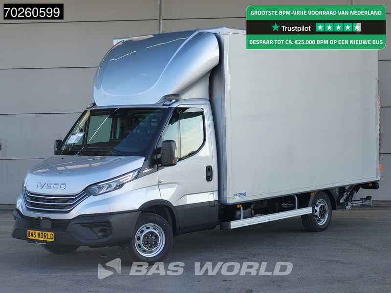 Iveco Daily 35S21 Automaat Lat om lat Dhollandia laadklep Bakwagen ACC LED Meubelbak Koffer 22m3 Airco - Box van: picture 1 Iveco Daily 35S21 Automaat Lat om lat Dhollandia laadklep Bakwagen ACC LED Meubelbak Koffer 22m3 Airco - Box van: picture 1