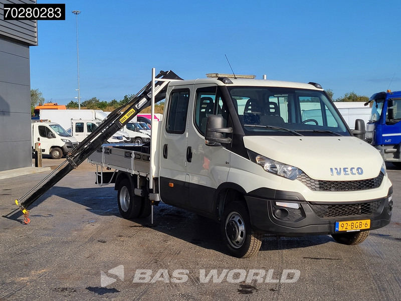 Iveco Daily 50C17 3,0L Automaat 170PK HIAB 017T-2 DC Open laadbak Dubbellucht Airco Euro6 Pickup Crane Kraanwagen Kranwagen Pritsche Airco D - Flatbed van: picture 2 Iveco Daily 50C17 3,0L Automaat 170PK HIAB 017T-2 DC Open laadbak Dubbellucht Airco Euro6 Pickup Crane Kraanwagen Kranwagen Pritsche Airco D - Flatbed van: picture 2