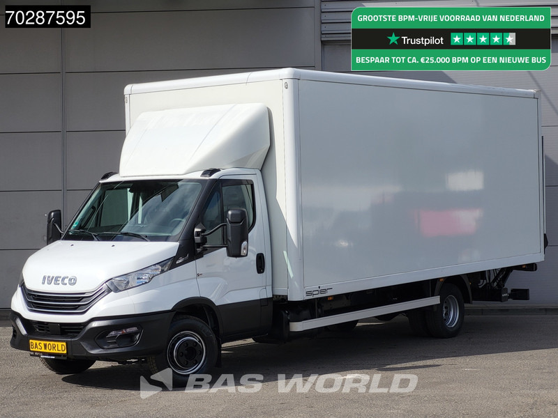 Iveco Daily 70C21 3.0L Automaat Luchtvering Laadklep 210PK Airco Cruise Camera Euro6 Meubelbak Koffer 36m3 Airco Cruise control - Box van: picture 1 Iveco Daily 70C21 3.0L Automaat Luchtvering Laadklep 210PK Airco Cruise Camera Euro6 Meubelbak Koffer 36m3 Airco Cruise control - Box van: picture 1