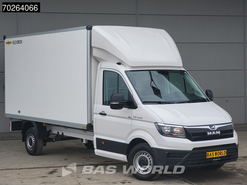 Box van MAN TGE 3.140 Bakwagen met achterdeuren Nieuw!! Airco Meubelbak Koffer 17m3 Airco: picture 7