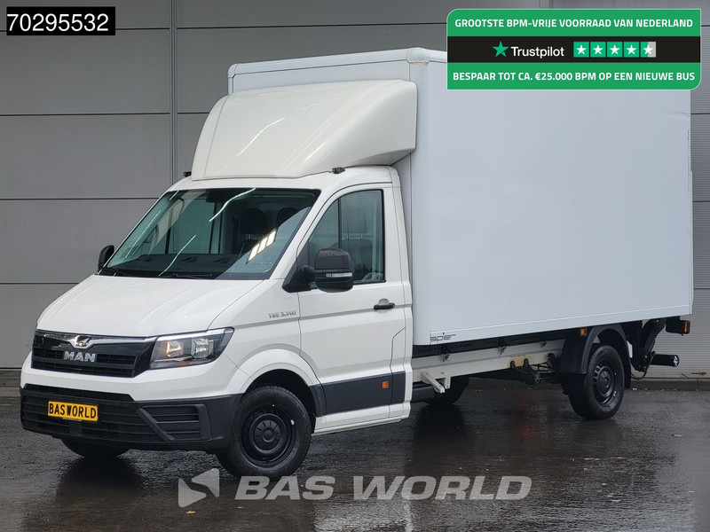 MAN TGE 3.140 Laadklep Automaat Bakwagen Airco Cruise Camera Euro6 Meubelbak Koffer 20m3 Airco Cruise control - Box van: picture 1 MAN TGE 3.140 Laadklep Automaat Bakwagen Airco Cruise Camera Euro6 Meubelbak Koffer 20m3 Airco Cruise control - Box van: picture 1