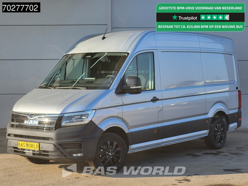 MAN TGE 3.180 Automaat 180PK L3H3 LED Airco Cruise Trekhaak Camera Parkeersensoren L2H2 11m3 Airco Trekhaak - Panel van: picture 1 MAN TGE 3.180 Automaat 180PK L3H3 LED Airco Cruise Trekhaak Camera Parkeersensoren L2H2 11m3 Airco Trekhaak - Panel van: picture 1